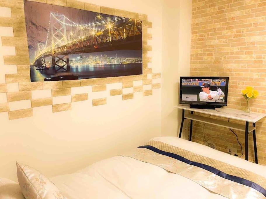 דירות טוקיו 203 Oshiage Sta 3Mins Walk! Wi-Fi Elevator 4Pax מראה חיצוני תמונה